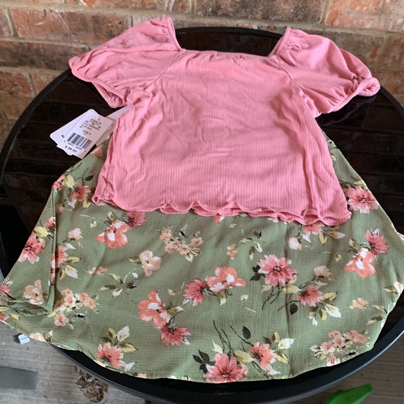 Girls 7-16 Speechless Button Front
Top and Floral Skirt Set  size 8 - Picture 6 of 10